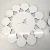 Import 30cm Dye sublimation heat transfer blank MDF clock wall clock circle shape from China