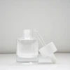 30ml Round thick bottom  essential oil  serum dropper glass luxury cosmetic packaging glass