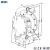 Import #316 stainless steel air diaphragm pump ptfe anti-corrosion for chemical liquid from China