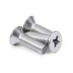 3/4/5/6/8/10/12/14/16/18/20/22/25mm M2 M2.5 304 Machine Stainless Steel Cross Phillips Countersunk Flat Head Screws