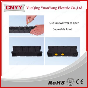 35 Series plastic closed type drag chain PA66 wires carrier