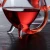 Import 350ml borosilicate glass bar accessories vampire red wine glass cup from China