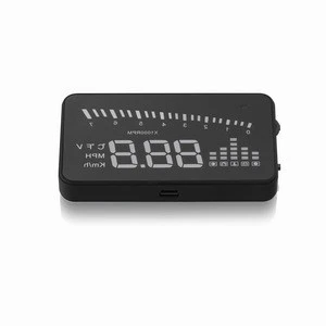 3.5Inch OBD2 Auto Digital Head Up Display Car Speed Alarm On Windshield Speedometer Tachometer Water Temp Voltage