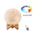 Import 3D Children&#x27;s toy USB LED Night Light Remote control 16 color 3D moon lamp from China