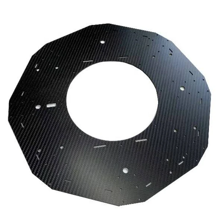 3k toray prepreg Carbon fabric sheets, CNC carbon fiber pats for RC model
