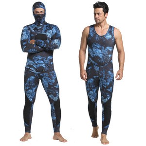 3MM Neoprene Camouflage Diving Suit Surfing Spearfishing Wetsuit for man