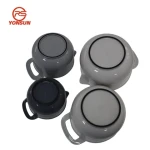 4 Pieces Plastic Salad Mixing Bowl Set for Kitchen Cooking and Serving Food Baking Tools Egg Mixing bowl set