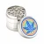 Import 40MM 4 Parts Fashion Printing Pattern Weed Herb Grinder Smoking Accessories Grinder Tobacco from China