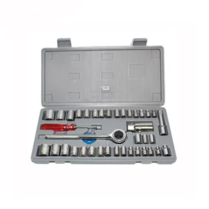 40pcs 3/8" DR. Ratchet Wrench with Socket tools set