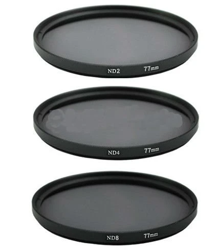 49mm Neutral Density Filter Lens Set Kit ND2 ND4 ND8 ND 2 4 8