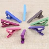 4cm Formal Mens Alloy Necktie Tie Clip Pin Skinny Glossy Clasp Copper Bar Wedding Slim Ties Clips Suits Accessories Jewelry