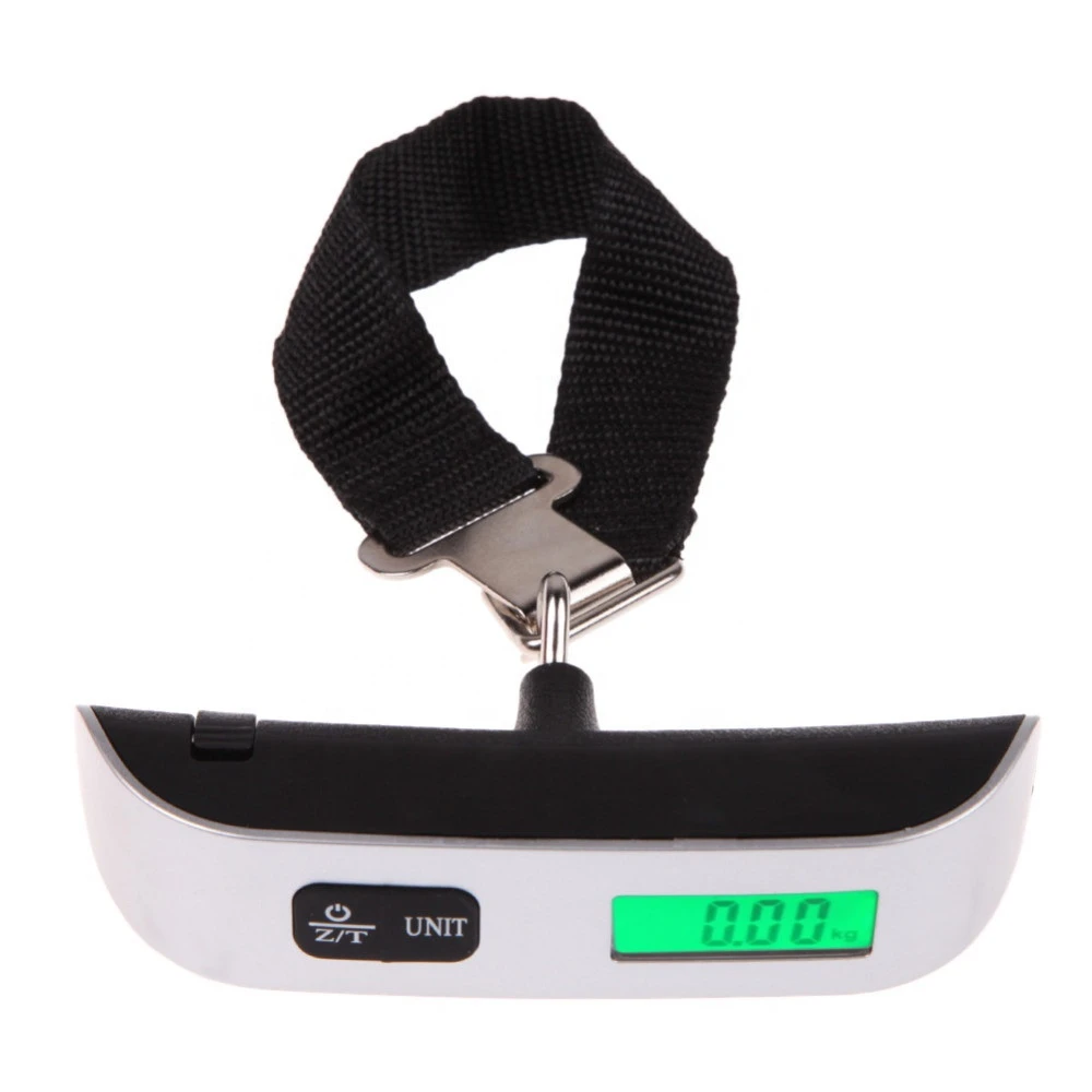 50kgx10g Travel bags Hand Held LCD digital Electronic Hanging scales for luggage