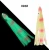 Import 5cm 9cm 11.5cm 15cm Rubber octopus fishing lure Silicone glow hoochie octopus lure luminous squid skirts from China