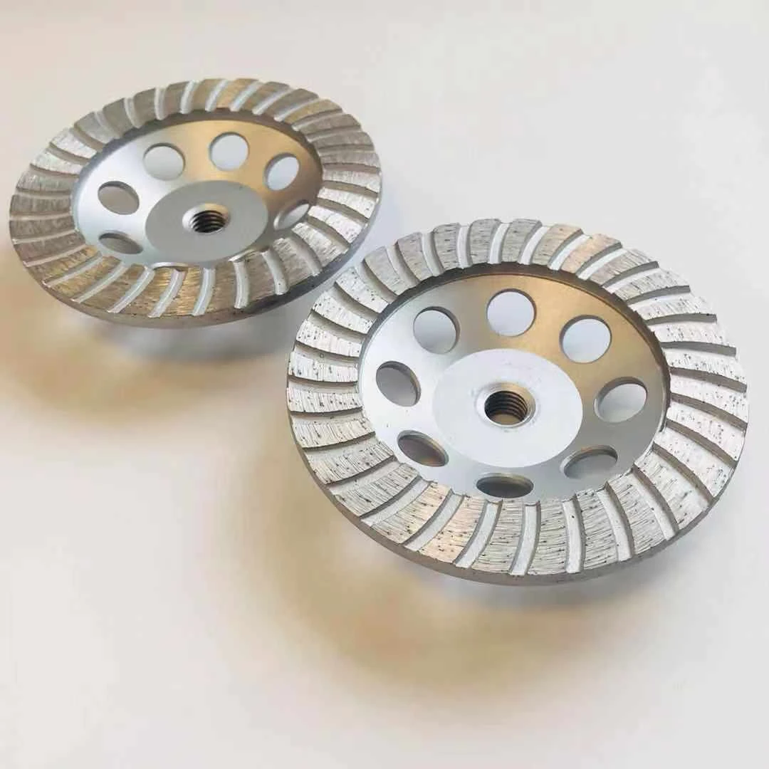 5inch 125mm Diamond Turbo Concrete Cup Wheels For Grinding Concrete