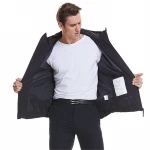 5V 2A 3 Level Temperature Controller mens jackets & coats Heated Jacket with APP control