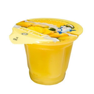 6 in 1 130gm Mango Pudding Cup with Nata De Coco