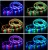 Import 60 ledpm waterproof 12V DC 24/44keys 3528/2835 RGB colors changeable led strip light from China