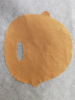 60GSM COLOR NONWOVEN BROWN NATURAL COTTON DRY FACIAL CLOTH