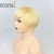 613 blonde wig short human hair wig none lace machine made wigs for white women
