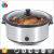 Import 6.5QT Chinese stainless steel industrial digital electric slow cooker with clay crock pot and tempered glass lid from China