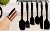 6pcs Hot-sale-kitchen-tool Mixing And Baking Tool Design Rubber Kitchen Scraper Silicone Spatula set