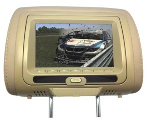 7 &#39;&#39;universal car headrest lcd monitor with USB sd card