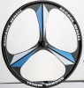 700C road bike wheel Magnesium Alloy Bicycle Wheels/3Spoke-W-SS009
