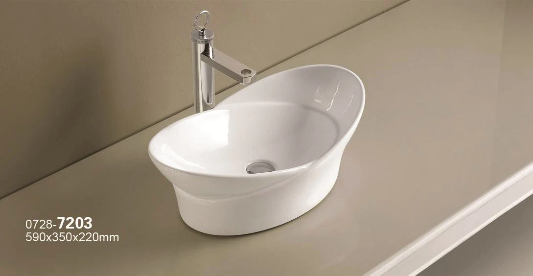 7203-Factory Supply bathroom basin art sanitary art basin hand wash basin