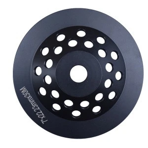 7&quot; turbo diamond cup grinding wheel with 12 segments