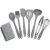 Import 8 Pieces Baby Feeding Food Silicon Cooking Tools Food Grade Silicone Kitchenware Kitchen Utensils Set from China
