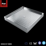 800x800mm stainless steel portable bathroom anti-slip shower pan waterproof shower tray