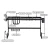 Import 85cm Black Shelf Holder Dish Drying Drainer Standing Type Dryer Stand Kitchen Rack Stainless Steel from China