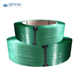 9-32 mm Green High Strength and High Tensile Pet Strap for Manual Tools Use