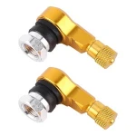 90 Degree Angled Tire Valve Caps Valve Stems Cover Adapter for Car Motorcycle