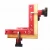Import 90 Degrees L-Shaped Auxiliary Fixture Carpenters Square Right Angle Woodworking Positioning Ruler Splicing board fixing clip from China