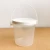 Import 900ml plastic bucket for packaging ice cream yogurt honey from China