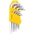 Import 9pcs L Shaft T10 T15 T20 T25 T27 T30 T40 T45 T50 Security Torx Hex Key Wrench Screwdriver Set Hand Repair Tool from China