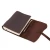 Import A5 Handmade brown genuine leather Journal with strap from China