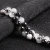 Import AAA White Cracked Black white Crystal Beads Natural Stone Round Beads For Needlework Jewelry Making 6 8 10 12mm Diy Bracelet Acc from China