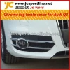 ABS chrome fog lamp cover for Audi Q3 front fog lamp chrome accessories