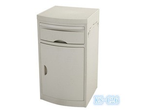 ABS plastic beside lockers hospital bed night stand medical cabinet