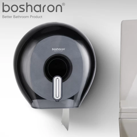 ABS Roll Paper Holder Toilet Jumbo Roll Tissue Dispenser