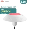 AC12V 12W VDE Standard Cable IP68 RGB Switch Control Underwater high bright LED Vinyl pool lights Above ground pool lights