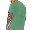 Acid Washed Custom T-shirt Tee Logo Blank Cotton Oversized Heavyweight 300gsm TShirt T shirts For Men