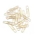 Import Acrylic Box 80pcs 50mm Gold  Paper Clips Plated Rose Gold Clip Paperclip Set from China