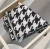 Import Acrylic winter oblong scarf houndstooth women blanket scarf from China