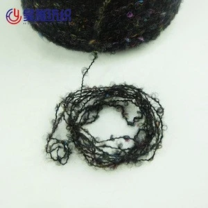 Acrylic wool loop yarn boucle yarn hand knitting yarn for knitting sweater scarf upholstery