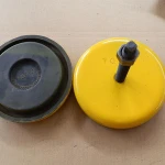 Adjustable anti vibration Mount Stud leg Leveler with rubber pad for machine tool