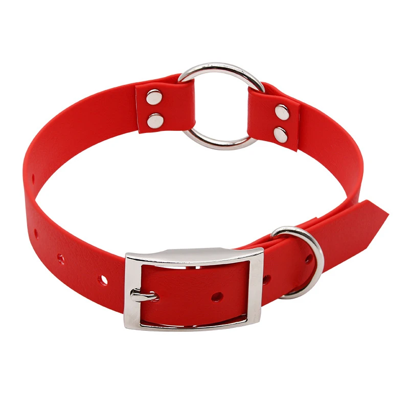 Adjustable Eco-Friendly Dog Collar Custom Wholesale Waterproof Soft PVC Collar