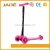 Import Adjustable folding 3 wheels colorful foot pedal kick kids kick scooter lightweight foldable aluminum high quality scooters from China